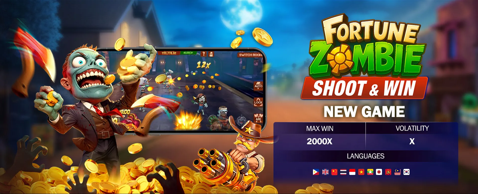 kkkjili online casino platform with various games and a golden theme